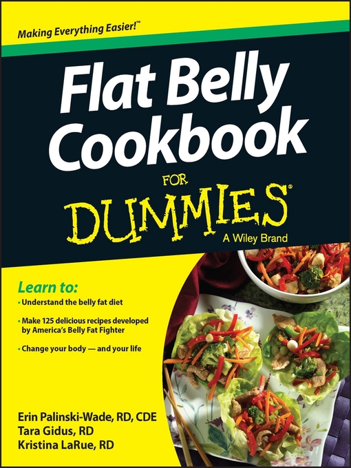 Cover image for Flat Belly Cookbook For Dummies